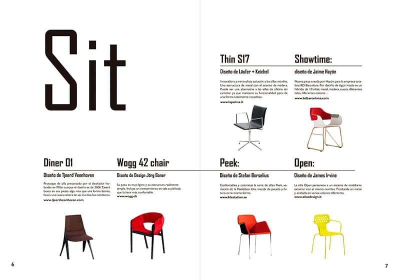 Revista GrafiK sillas