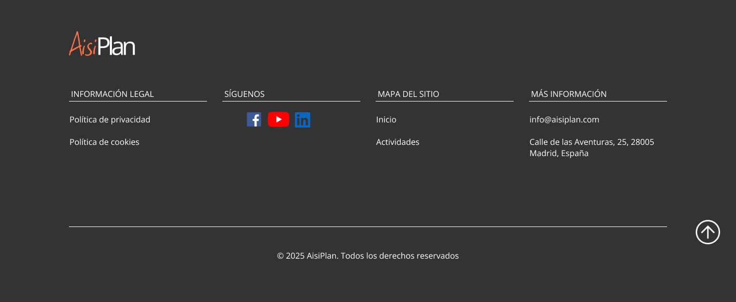 Footer Aisiplan